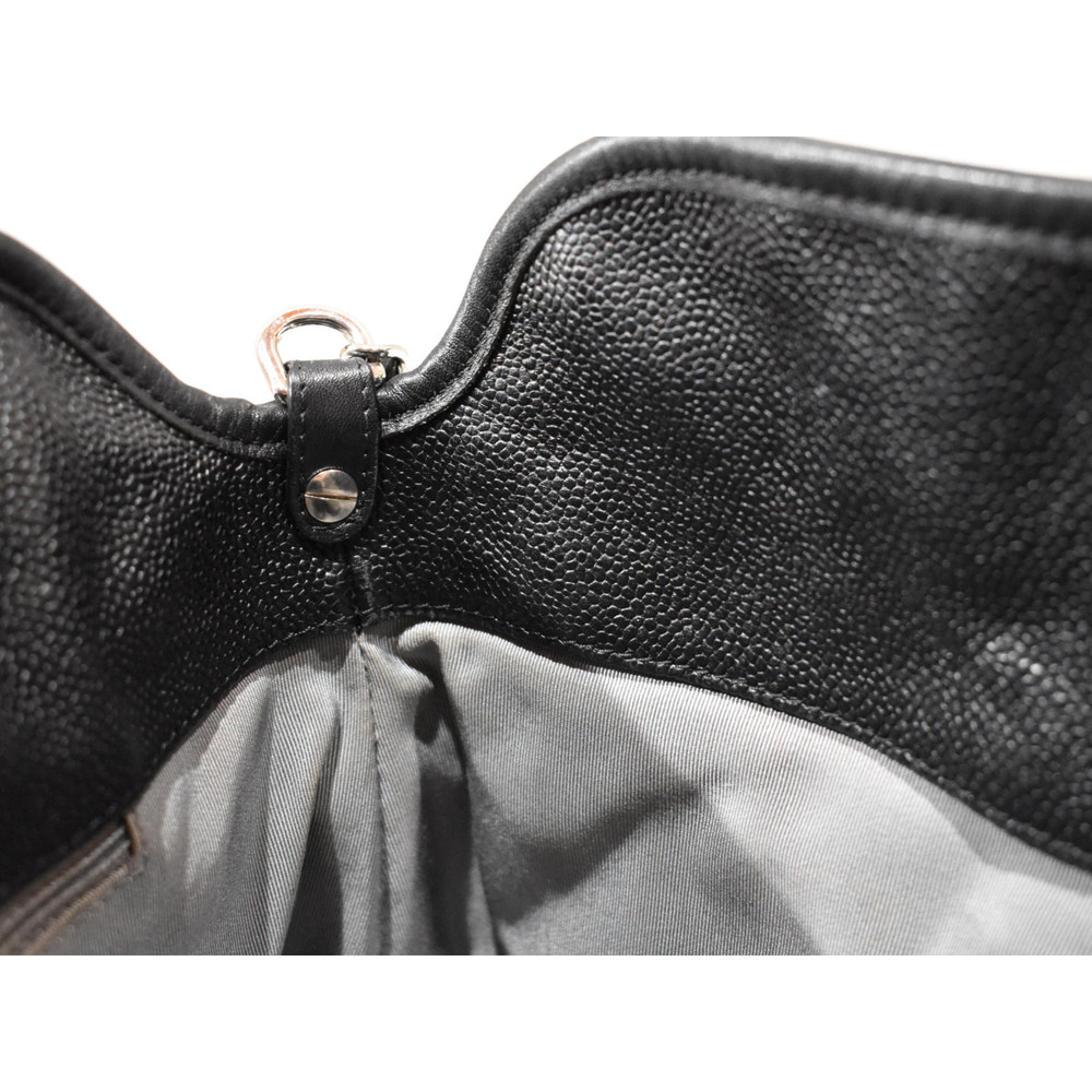 Chanel Chain Shoulder 2WAY Caviar Skin Bag Black - Picture 12 of 15